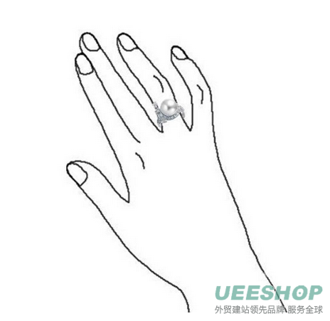 Bling Jewelry Bridal Cubic Zirconia Bow Ribbon White Shell Pearl 925 Silver Rings