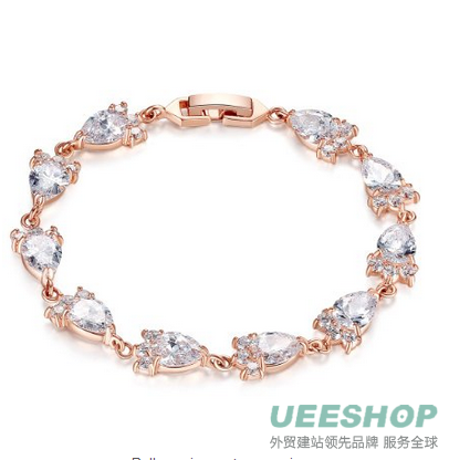 Big Sale!! Bamoer Fashion Gold Plated Unisex Lover Sisters Chain Bracelet Men Women Luxury Wedding Engagement Jewelry Bangle Gift (19cm, YLY