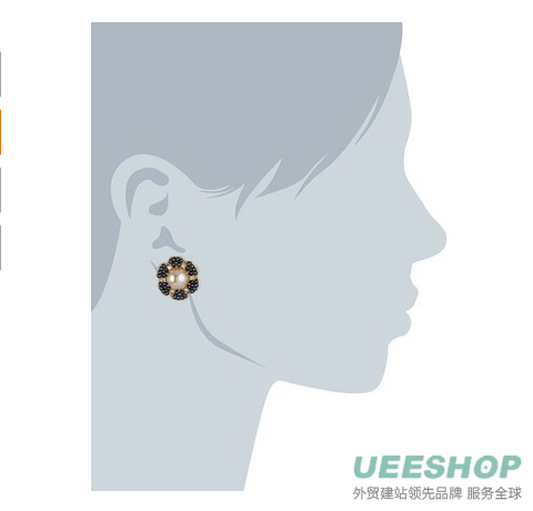 kate spade new york "Park Floral" Stud Earrings