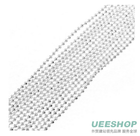 ANDI ROSE Fashion Jewelry 925 Sterling Silver Beads Chain Bangle Bracelet