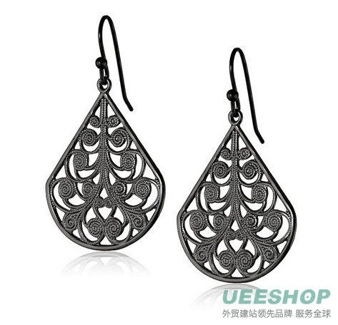 1928 Jewelry Vine Earrings