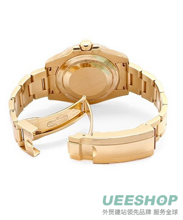 Rolex Men's Submariner Automatic Blue Dial Oyster 18k Solid Gold
