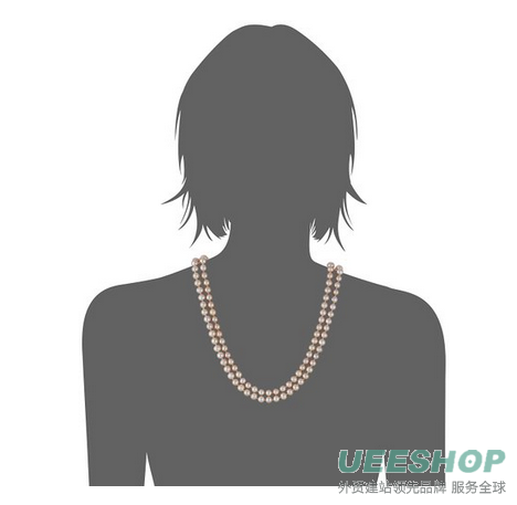 Pink Freshwater Cultured Pearl Necklace, 50"