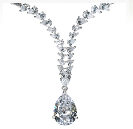 Natalie's CZ Ruby Cocktail Ringce