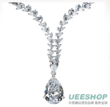 Marilyn's Vintage CZ Necklace