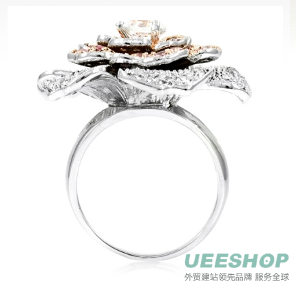 Luz Elena's Flower Cocktail Ring