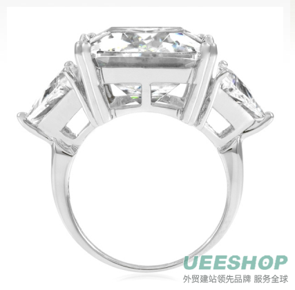 CZ Engagement Ring - Paris Hilton Inspired Jewelry