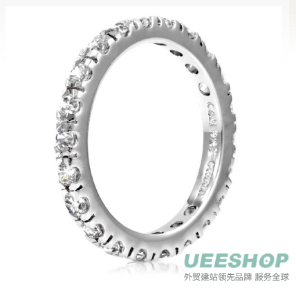 Evelyn's Three Stone Pink CZ Ring - Final Sale