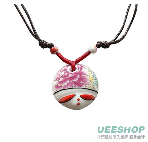 Hot NEW Silver Plated Crystal Lucky Clover Pendant Necklace Fashion Jewelry