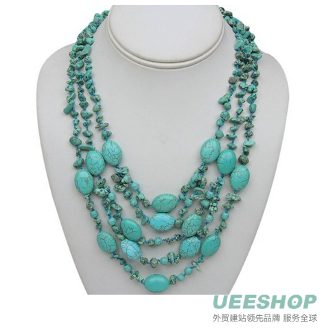 Bubble Necklace, Statement Jewelry, Chunky Necklace, Bib Necklace(Fn0578)